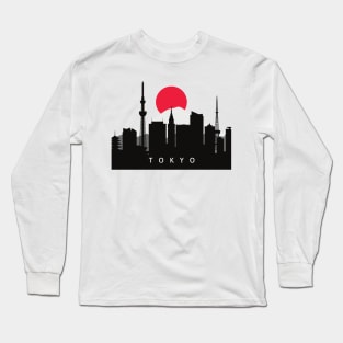 Tokyo Horizon: City Skyline Japan Souvenir Long Sleeve T-Shirt